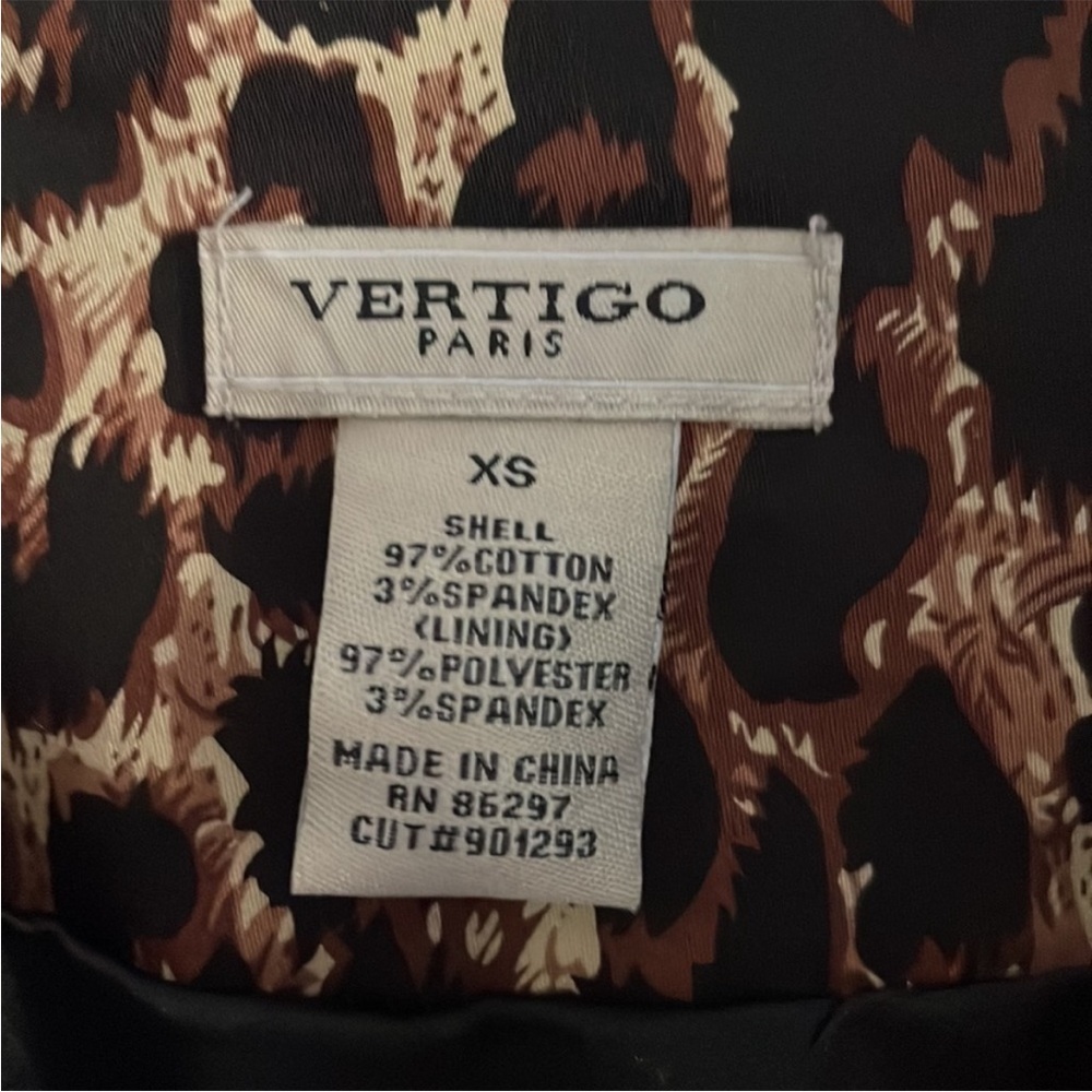 Leopard Print Belted Trench Coat - Picture 5 of 5